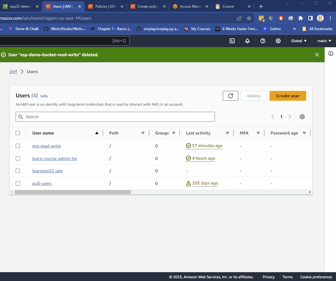 ESP and AWSS3 Integration part 1 Create AN AWS bucket • My technical